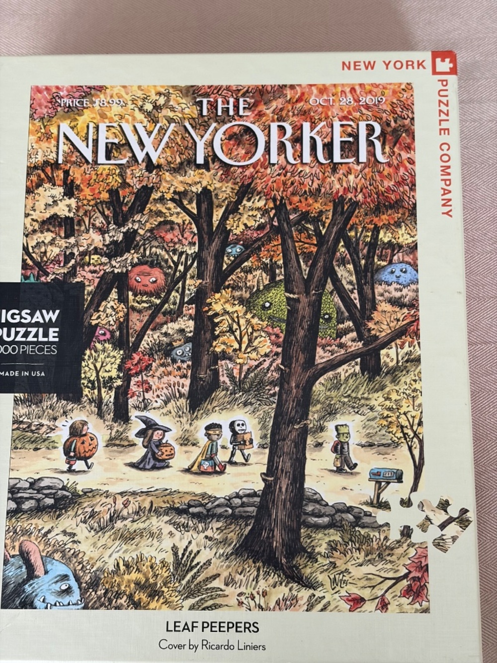 The New Yorker "Leaf Peepers  1000 PieceJigsaw Puzzle